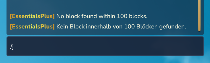 Language file override example showing custom server branding with gradient colors